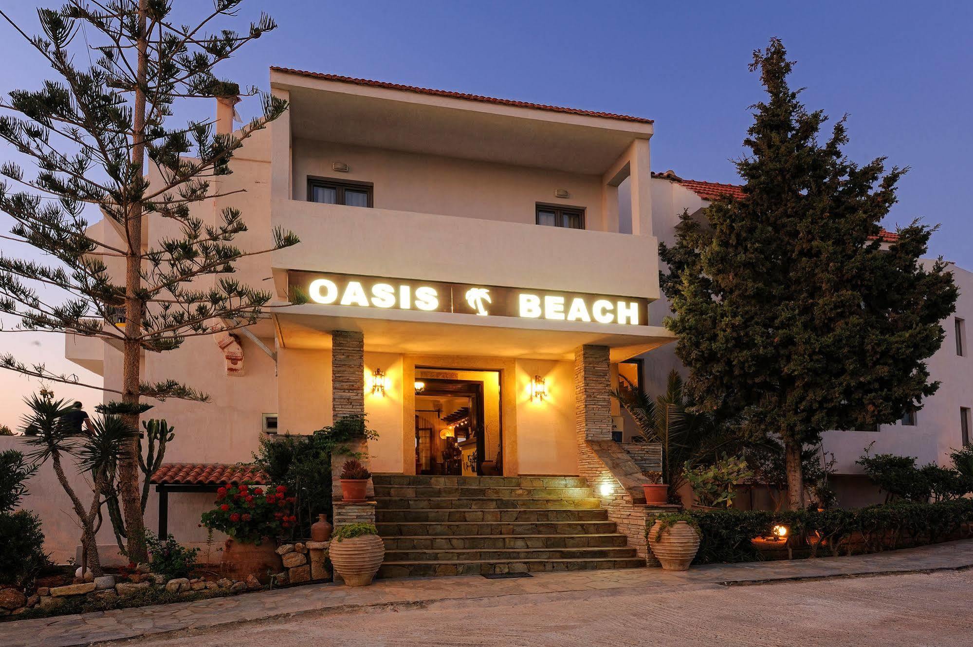Hotel Oasis Beach (Adults Only) Anissaras Exterior foto
